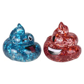 Glitter Poop Squeezy Figurines For Kids In Bulk - Assorted